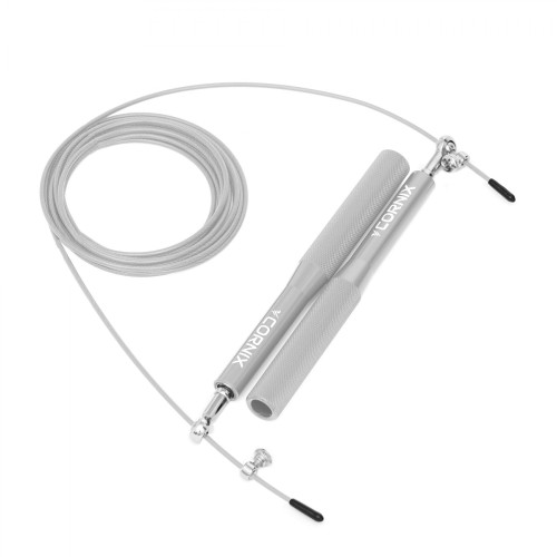 Скакалка  Cornix Speed Rope XR-0151 Silver - фото №3
